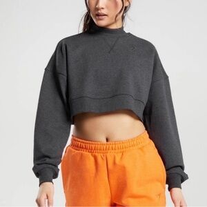 Cropped gymshark crew neck